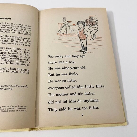 Vtg 1963 The Boy Who Fooled The Giant by Tamara Kitt Easy Reader - Picture 15 of 16